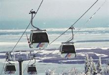 Ski lift in Quebec