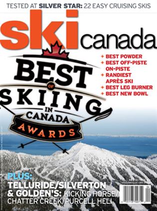 Cover of Winter 2011 Best of Skiing Issue