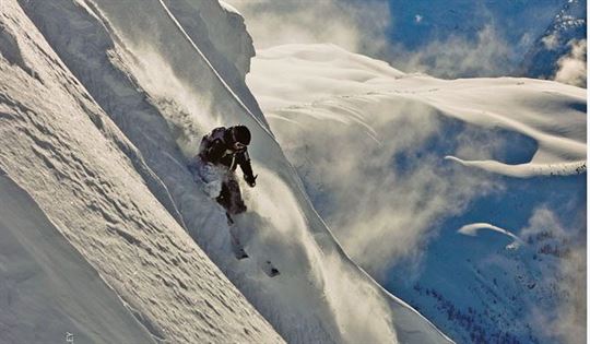photo: VINCE SHULEY; skier: Chelsea Sullivan