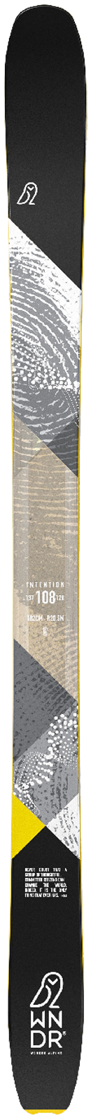 image of WNDR Alpine 
Intention 108 Reverse Camber ski