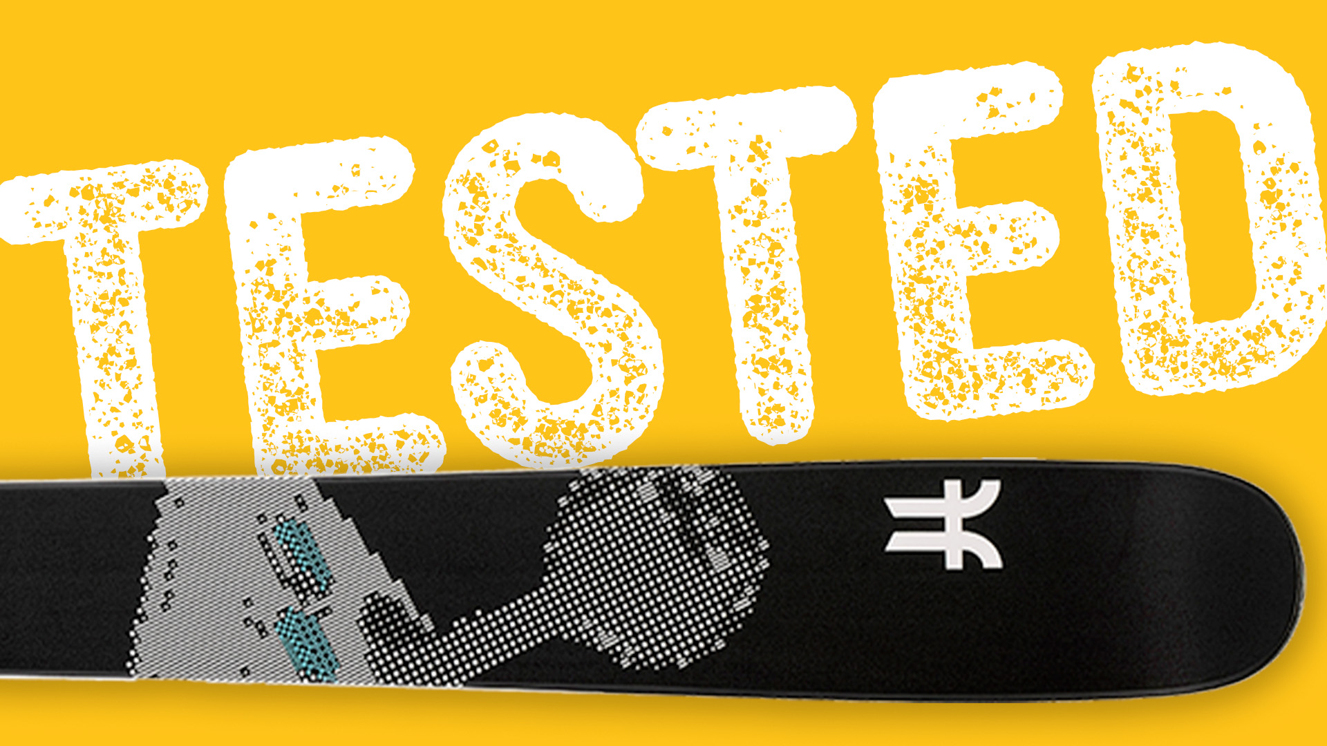 Close-up of the Faction Prodigy 2 ski.