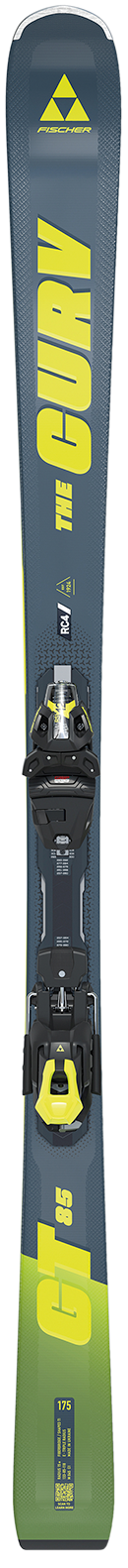 Fischer The Curv GT 85 ski with Titanal reinforcement.