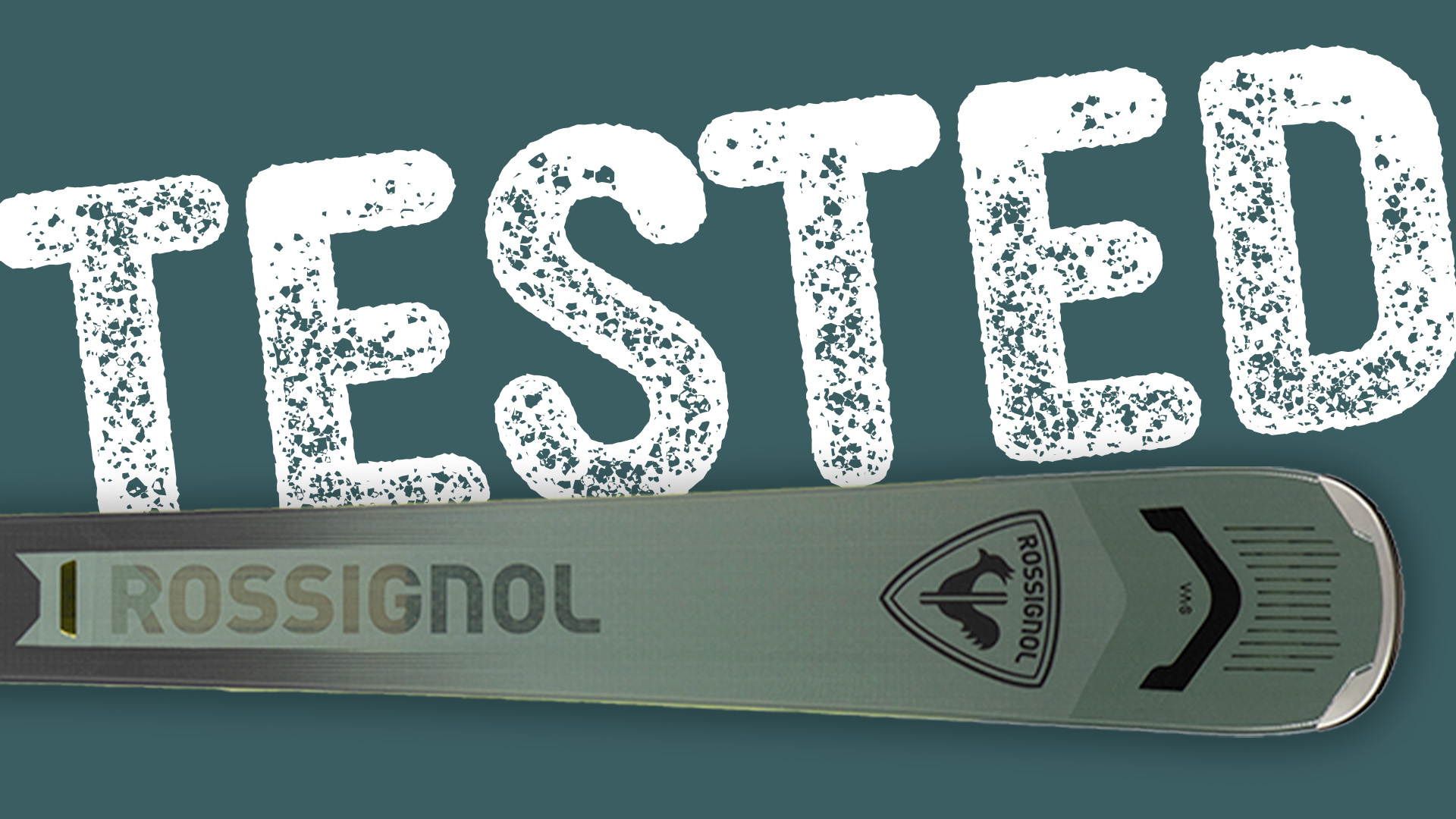 Close-up of the Rossignol Arcade 84 ski tip.