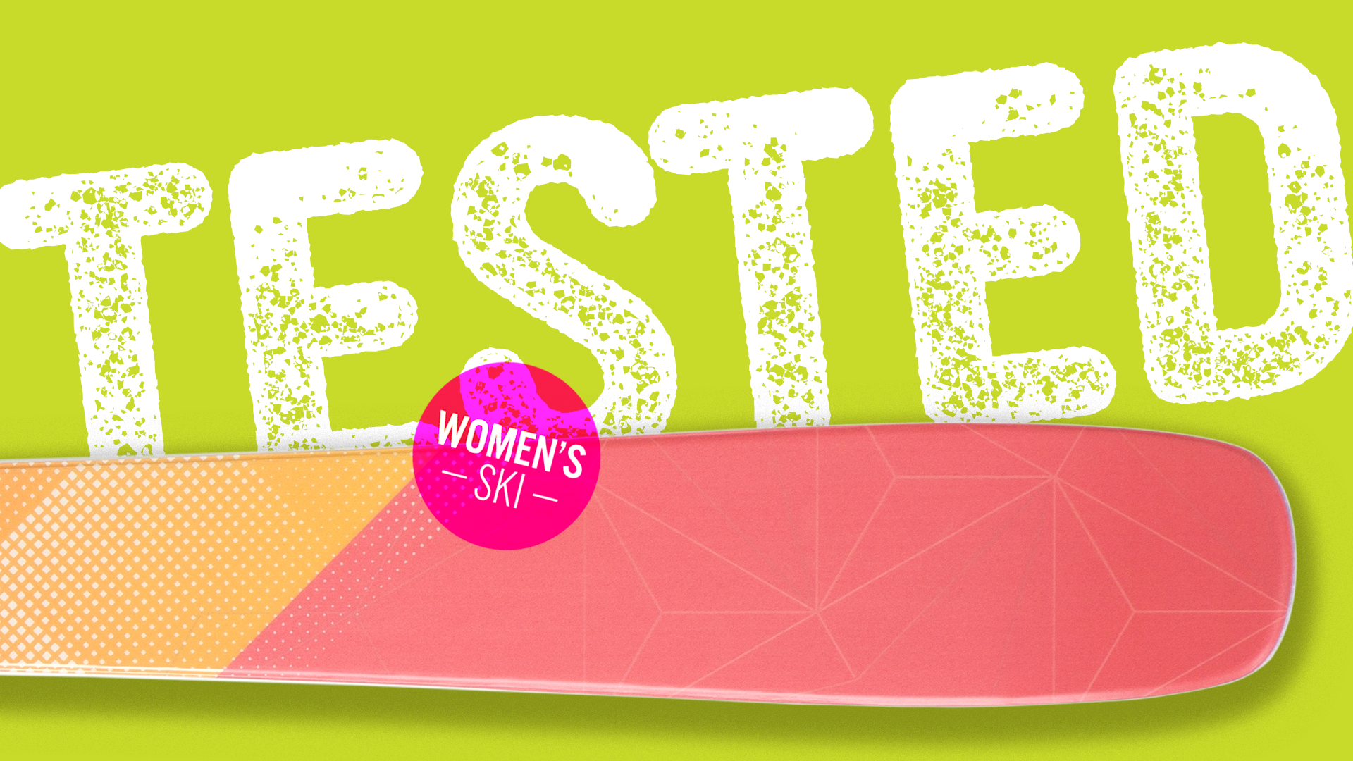 Renoun Earhart 88 ski tip close-up with Women’s Ski Tested badge