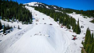 Sun Peaks Resort saving show.